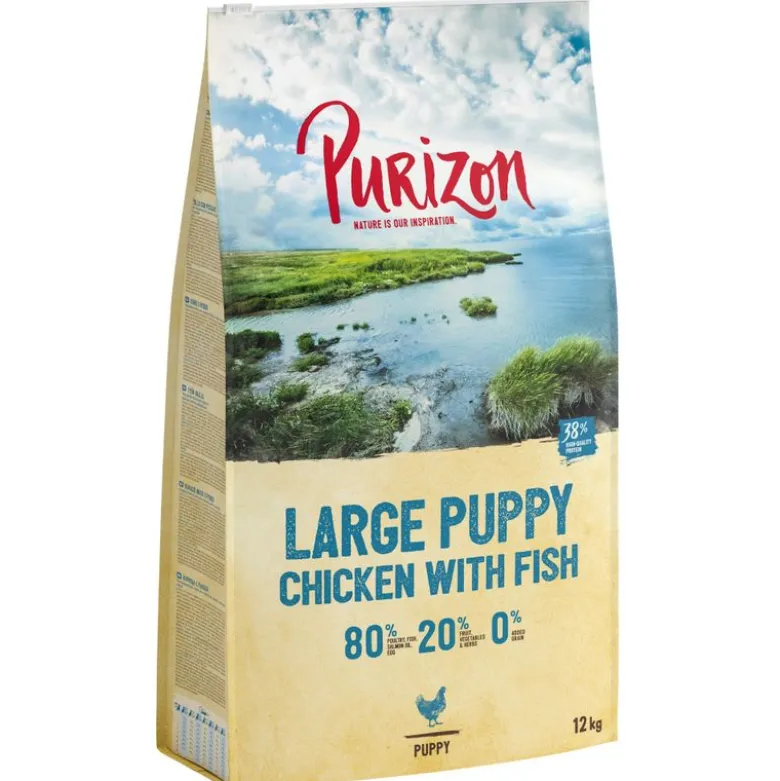 Økonomipakke: 2 x 12 kg Purizon 80:20:0