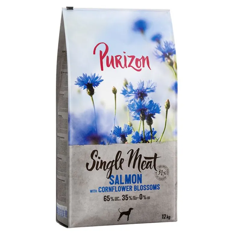 Økonomipakke: 2 x 12 kg Purizon Single Meat - én slags kød