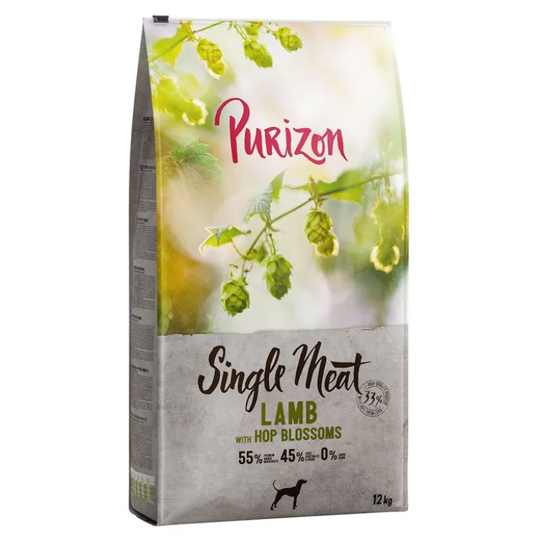 Økonomipakke: 2 x 12 kg Purizon Single Meat - én slags kød