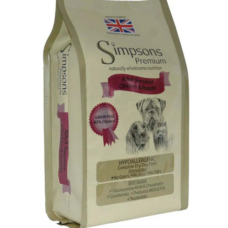 Økonomipakke: 2 x 12 kg Simpsons Premium hundefoder
