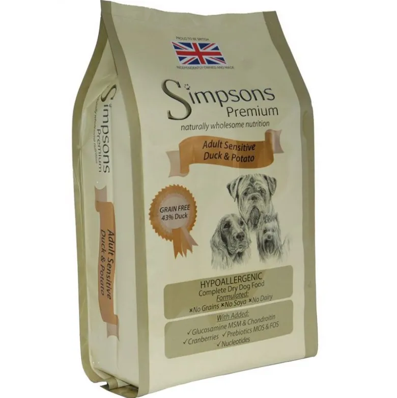 Økonomipakke: 2 x 12 kg Simpsons Premium hundefoder