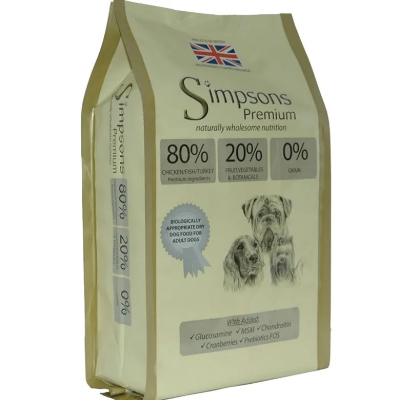 Økonomipakke: 2 x 12 kg Simpsons Premium hundefoder
