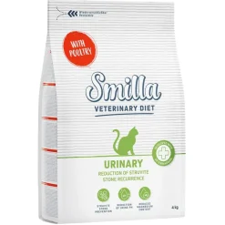 Økonomipakke: 2 x 4 kg Smilla kattefoder