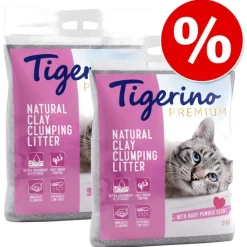 Økonomipakke: 2 x 12 kg Tigerino Premium