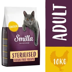 Økonomipakke: 5 x 4 kg / 2 x 10 kg Smilla