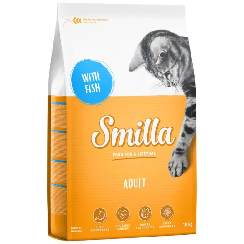 Økonomipakke: 5 x 4 kg / 2 x 10 kg Smilla