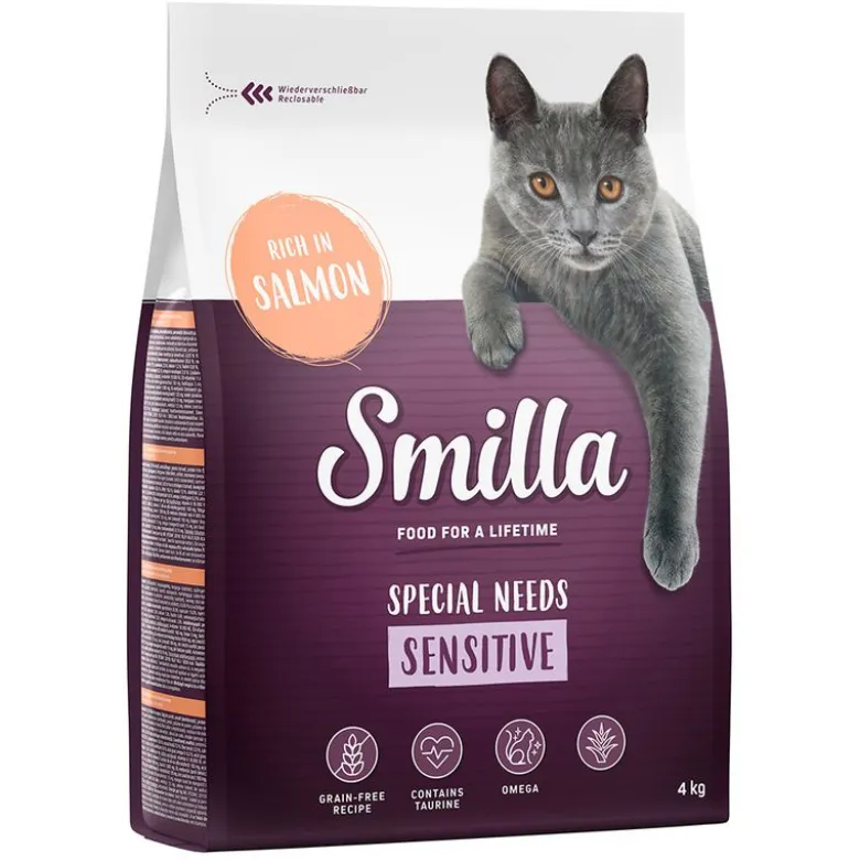 Økonomipakke: 5 x 4 kg / 2 x 10 kg Smilla