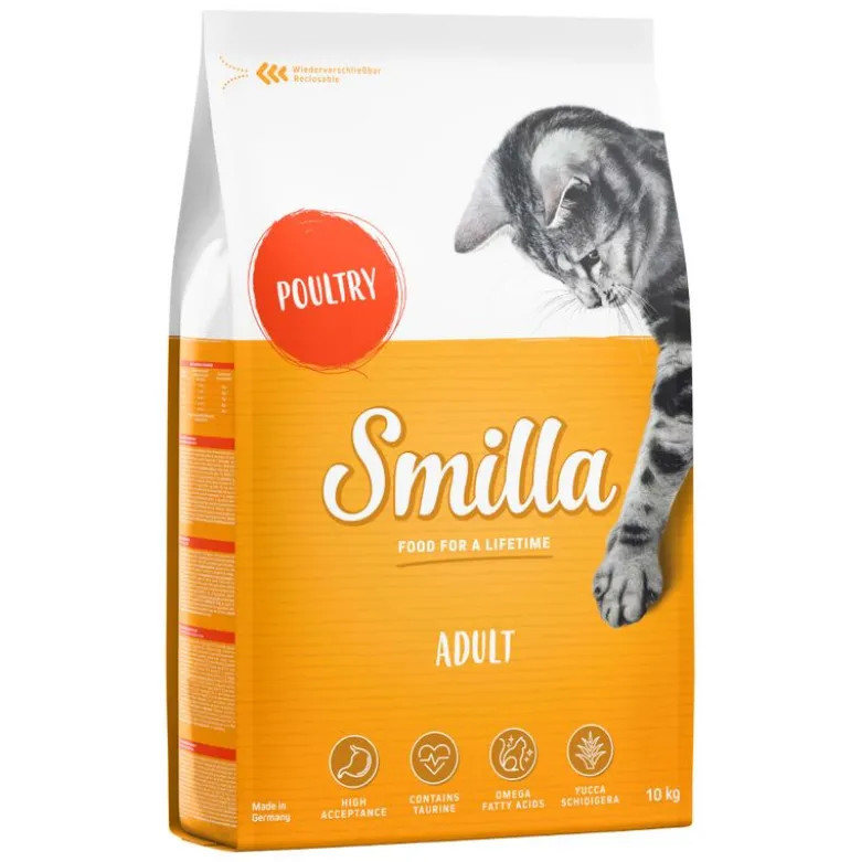 Økonomipakke: 5 x 4 kg / 2 x 10 kg Smilla