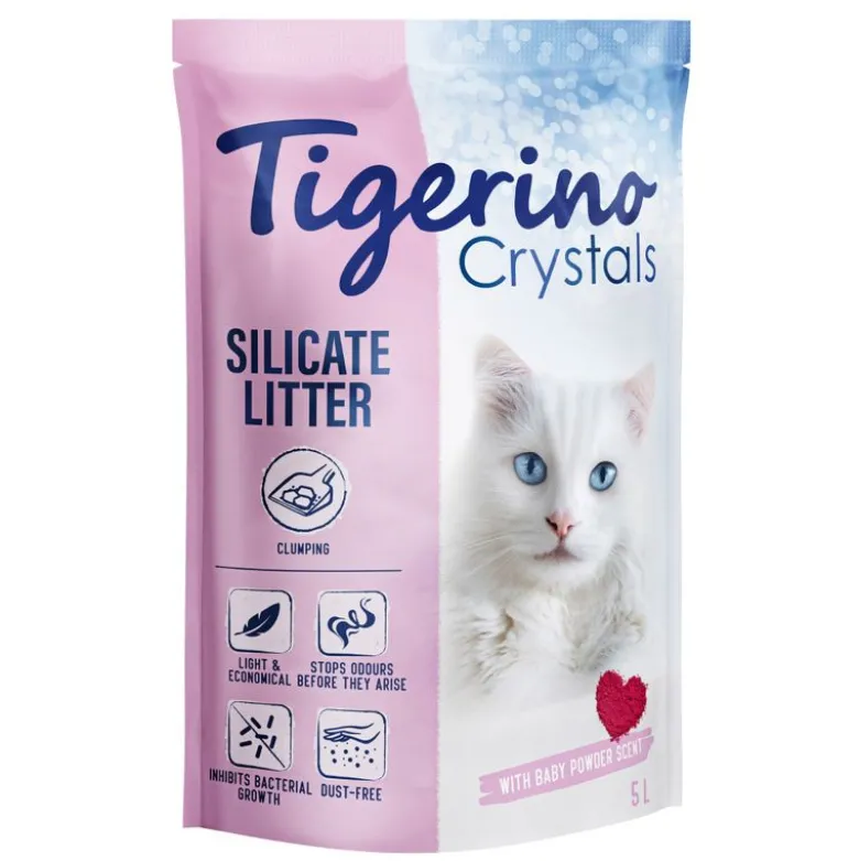 Økonomipakke: 3 x 5 l Tigerino Crystals