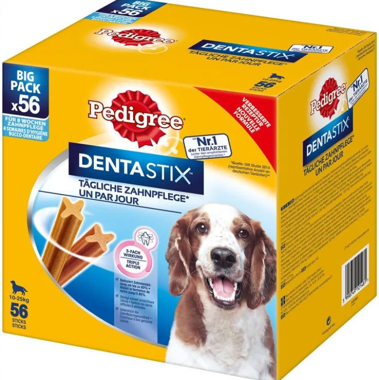 Økonomipakke: 168 x Pedigree DentaStix / Fresh