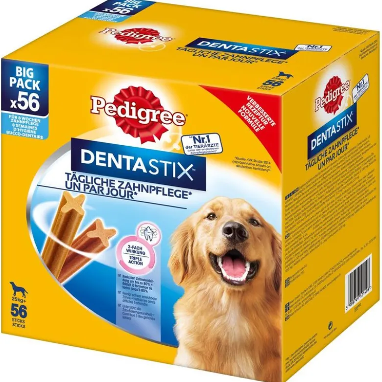 Økonomipakke: 168 x Pedigree DentaStix / Fresh