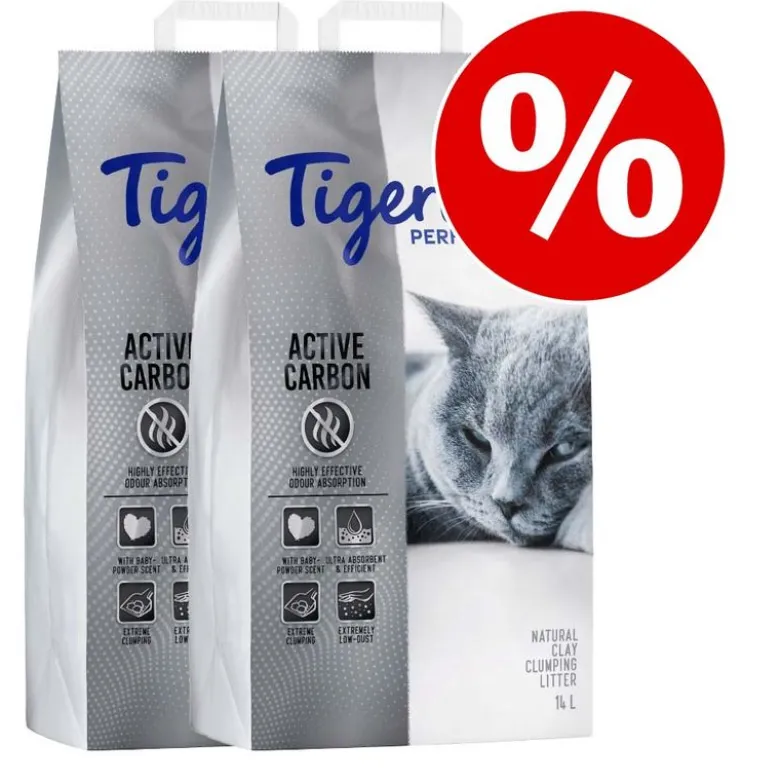 Økonomipakke: 2 x poser Tigerino Performance