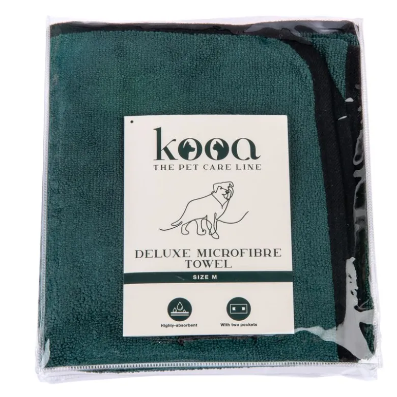 kooa Deluxe Mikrofiber Hundehåndklæde