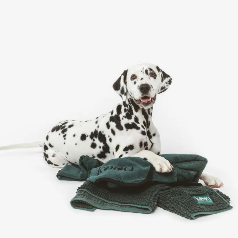 kooa Deluxe Mikrofiber Hundebadekåbe