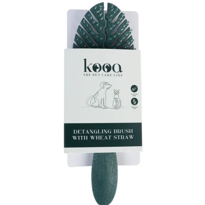 Kooa hvedehalm detangling børste