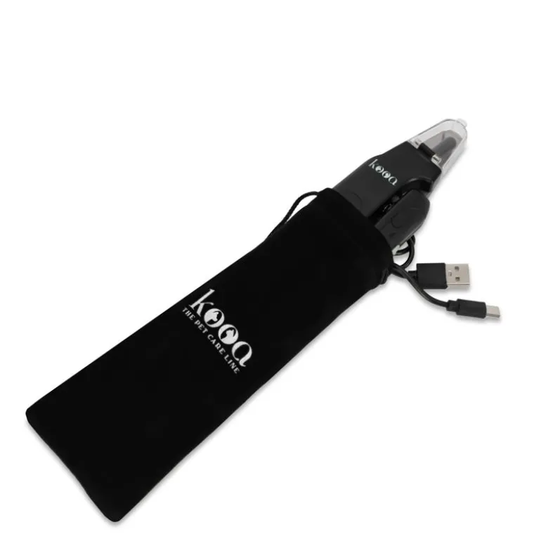 kooa 2-i-1 klosaks og -sliber med LED