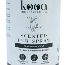 kooa parfumeret pelspray med duft af frangipan
