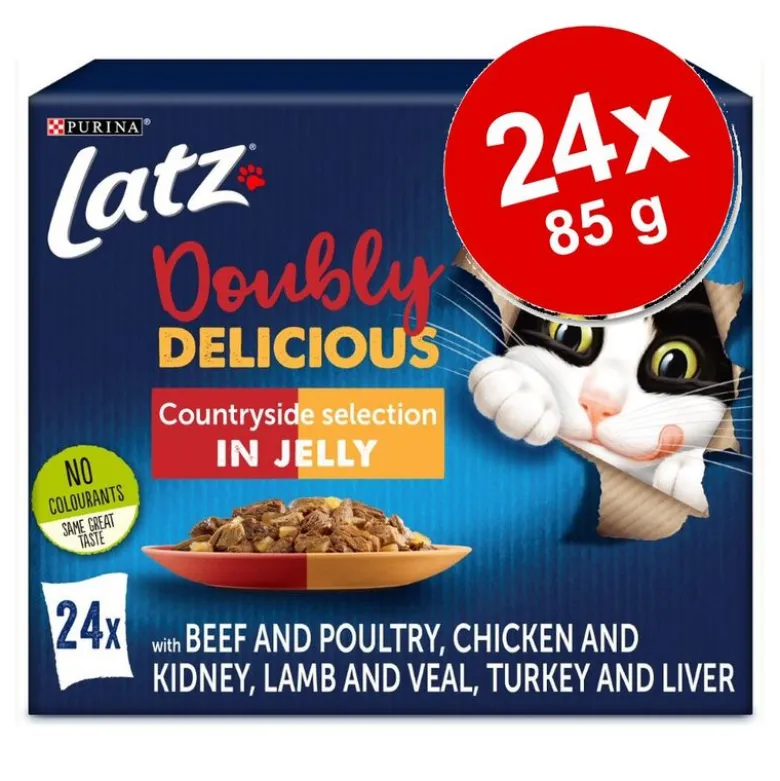 Latz "Dobbelt så lækker" 24 x 85 g