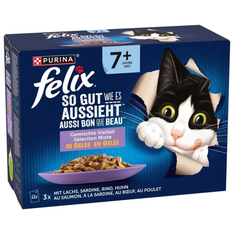 Latz "Så lækkert som det ser ud" Senior portionspose 48 x 85 g