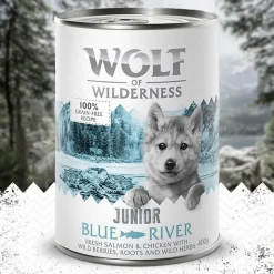 Little Wolf of Wilderness 6 x 400 g - Duo-Protein
