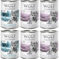 Little Wolf of Wilderness 6 x 400 g - Duo-Protein