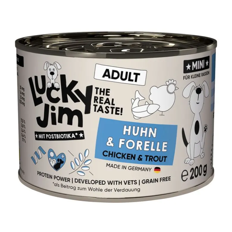 Lucky Jim MINI Adult 24 x 200 g økonomipakke