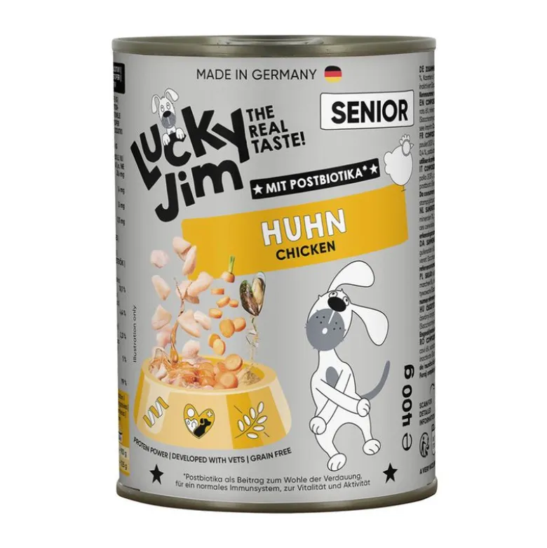 Lucky Jim Senior 24 x 400 g økonomipakke