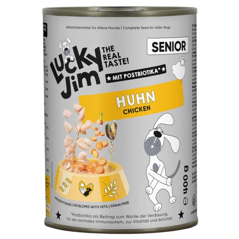 Lucky Jim Senior 24 x 400 g økonomipakke