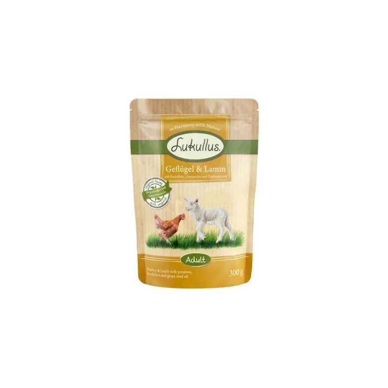 Lukullus Adult Kornfri portionsposer 6 x 300 g