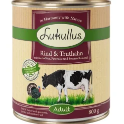 Lukullus Naturkost Adult Kornfri 6 x 800 g