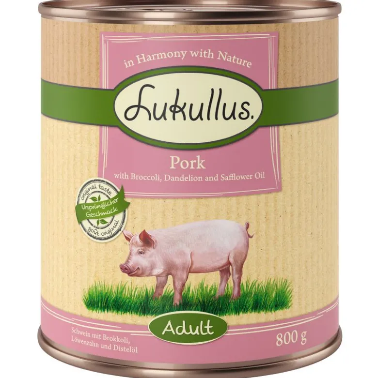 Lukullus Naturkost Adult Kornfri 6 x 800 g