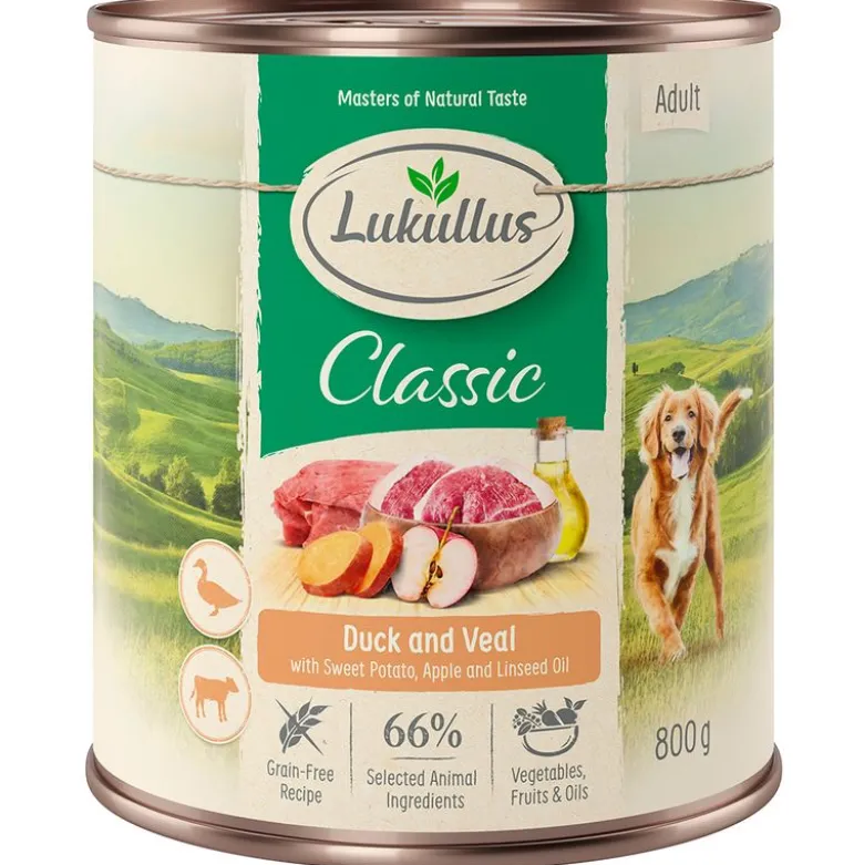 Lukullus Naturkost Adult Kornfri 6 x 800 g