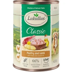 Lukullus Naturkost Adult Kornfri 6 x 400 g