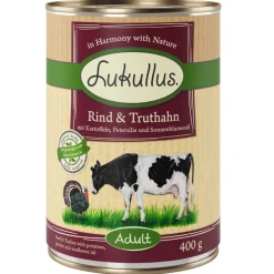 Lukullus Naturkost Adult Kornfri 6 x 400 g
