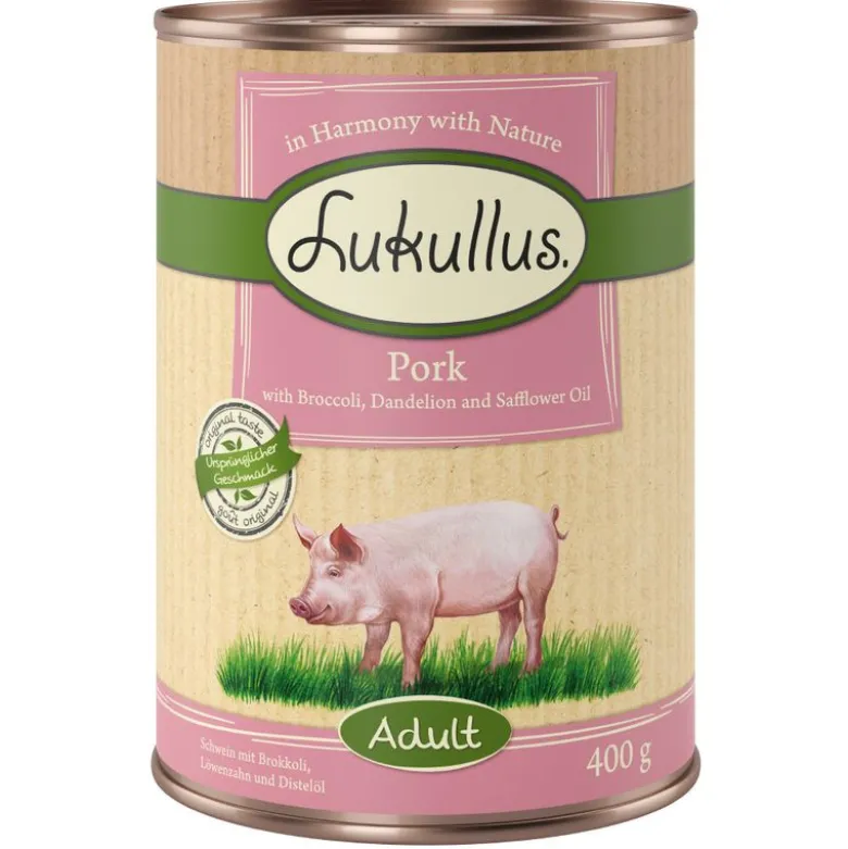 Lukullus Naturkost Adult Kornfri 6 x 400 g