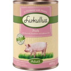 Lukullus Naturkost Adult Kornfri 6 x 400 g