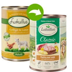 Lukullus Naturkost Adult Kornfri 6 x 400 g