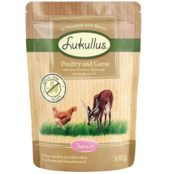 Lukullus Naturkost Junior Kornfri Portionsposer 6 x 300 g