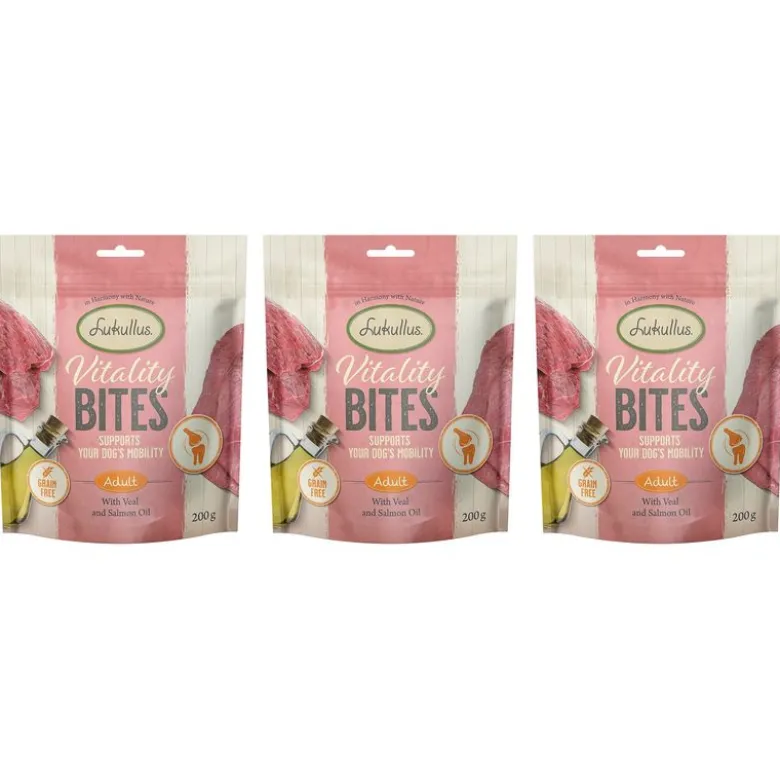 Lukullus Vitality Bites - Mobility: Kalv (kornfrit)