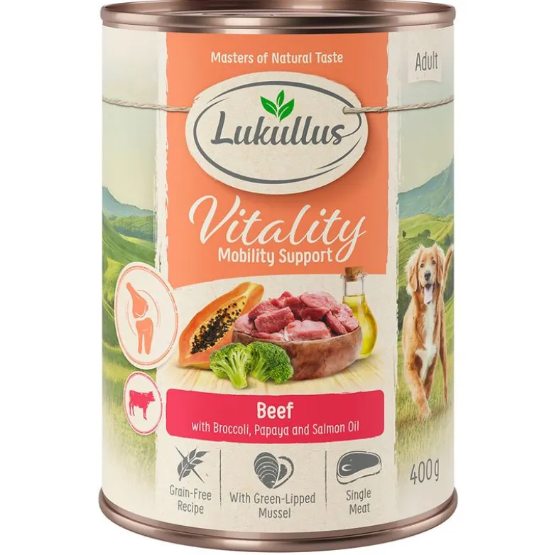 Lukullus Vitality Mobility: Oksekød (kornfri)
