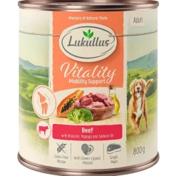 Lukullus Vitality Mobility: Oksekød (kornfri)
