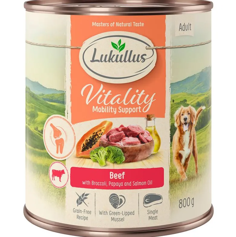 Lukullus Vitality Mobility: Oksekød (kornfri)