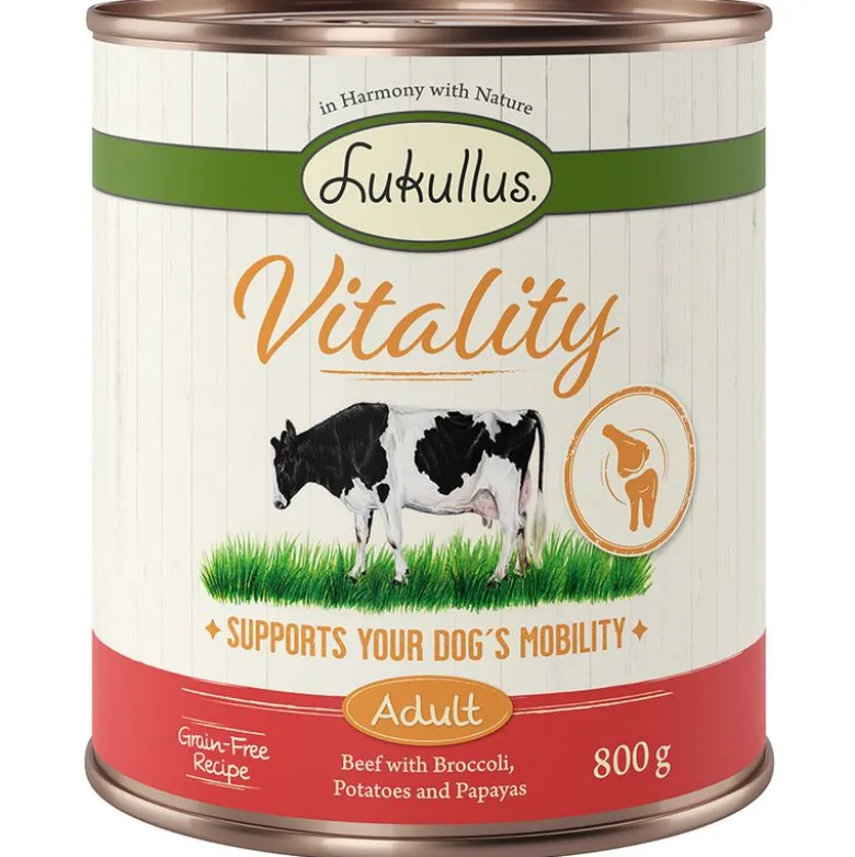 Lukullus Vitality Mobility: Oksekød (kornfri)