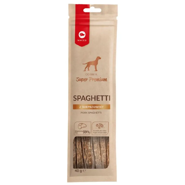 Maced Super Premium Spaghetti af svinekød
