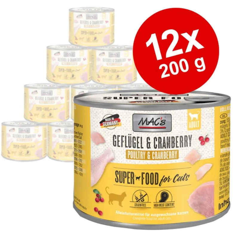 MAC's Cat kattefoder 12 x 200 g
