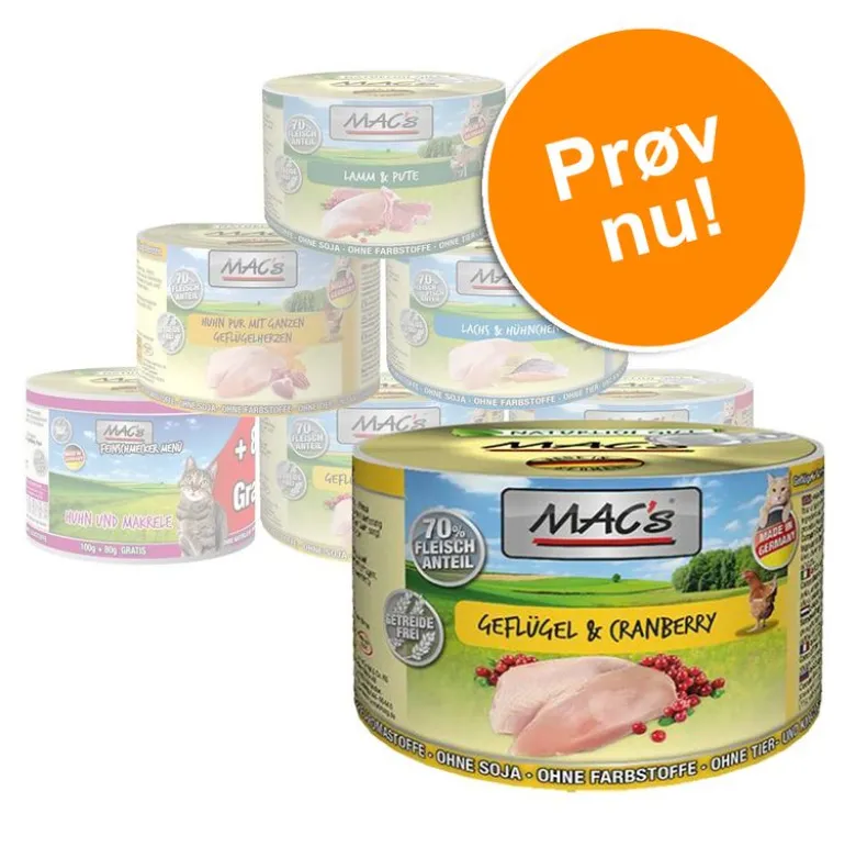 MAC´s Cat Prøvemix
