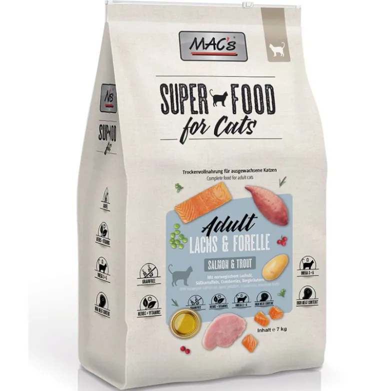 MAC's Superfood to Cats Adult Laks og ørred