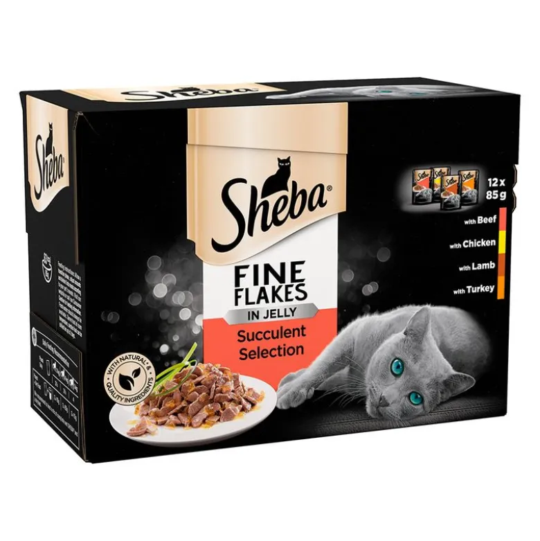 Megapack Sheba varianter i portionsposer 24 x 85 g