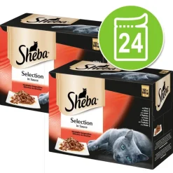 Megapack Sheba varianter i portionsposer 24 x 85 g