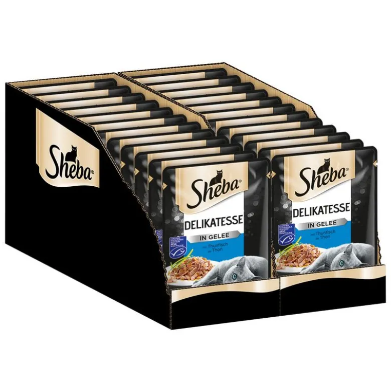 Megapack Sheba varianter i portionsposer 24 x 85 g
